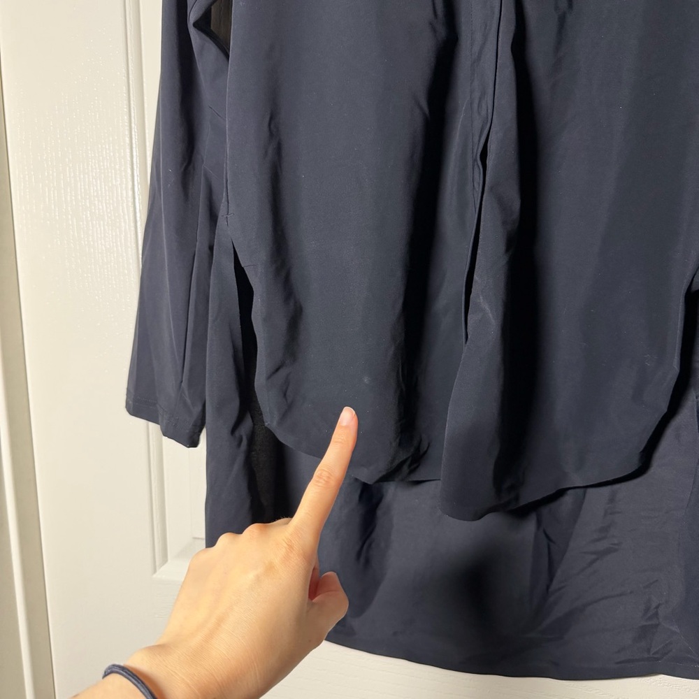 Aday Something Borrowed Tunic Button Collared Shi… - image 4